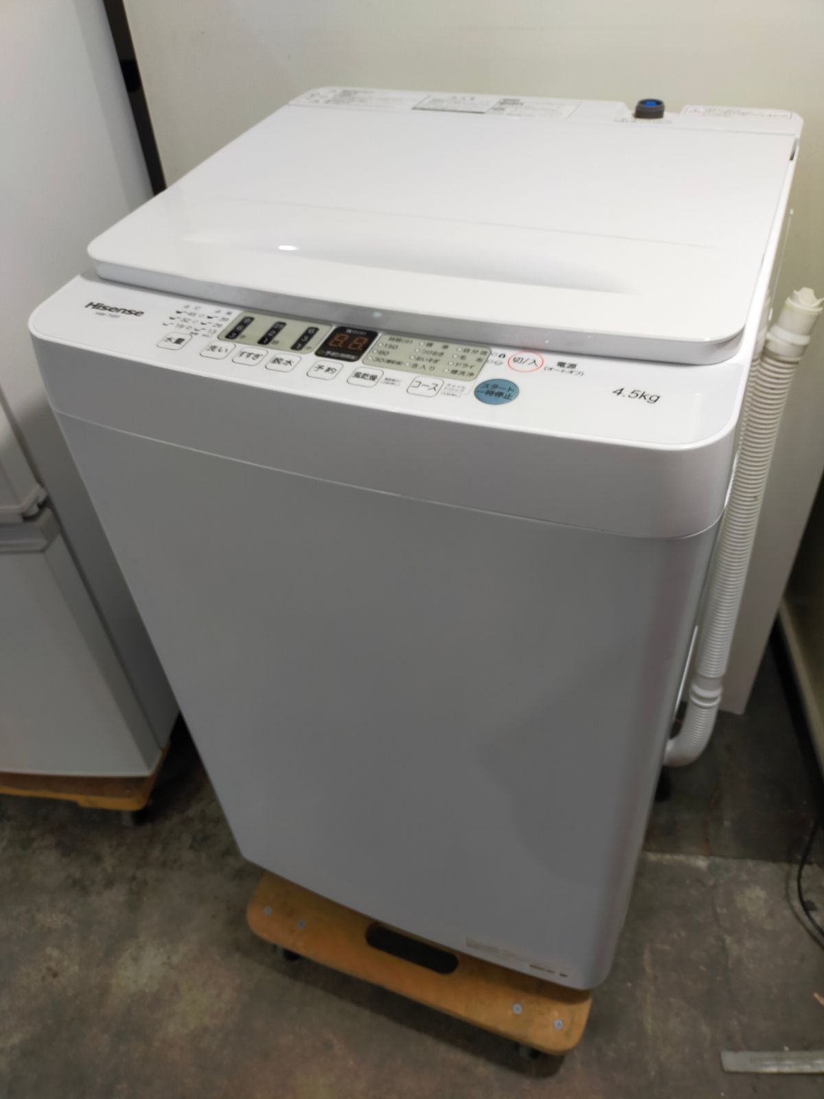 洗濯機 ハイセンス HW T 45 F W 4 5 kg