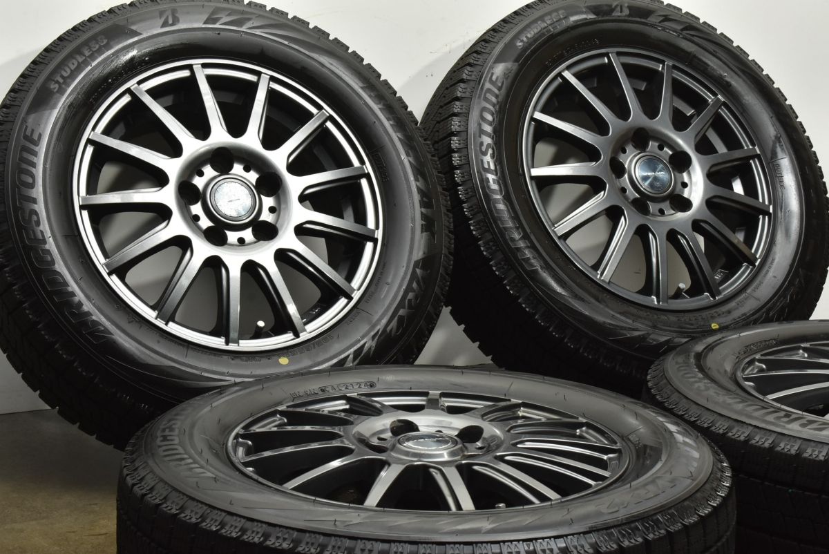 製 バリ溝 VELVA 15 in 6 J 43 PCD 114 3 ブリヂストン ブリザック VRX 2 195 65 R ノア ヴォクシー ステップワゴン セレナ 可