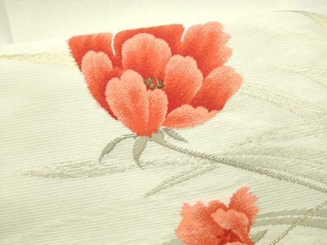  平和屋着物 夏物 八寸名古屋帯 草花文 金銀糸 cm 名古屋帯 帯