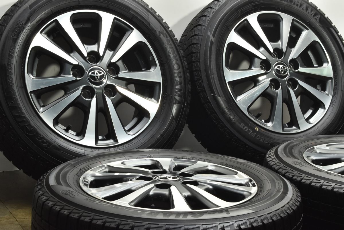 交換用に トヨタ 80 ヴォクシー ノア 15 in 6 J 50 PCD 114 3 ヨコハマ アイスガード iG PLUS 195 65 R エスクァイア 流用