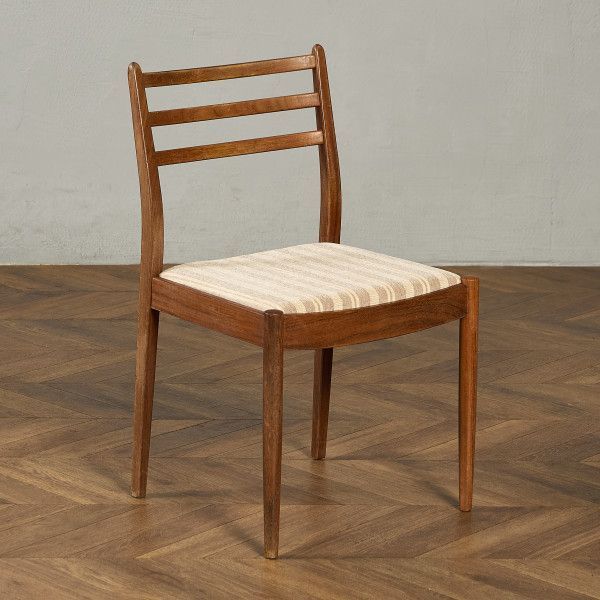 【美品】ジープラン / G-PLAN｜ラダーバックチェア｜ダイニングチェア ジープラン G-PLAN Fresco ダイニングチェア 座面張替え済み ラダー