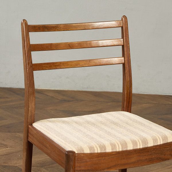 ジープラン G-PLAN Fresco ダイニングチェア 座面張替え済み ラダー