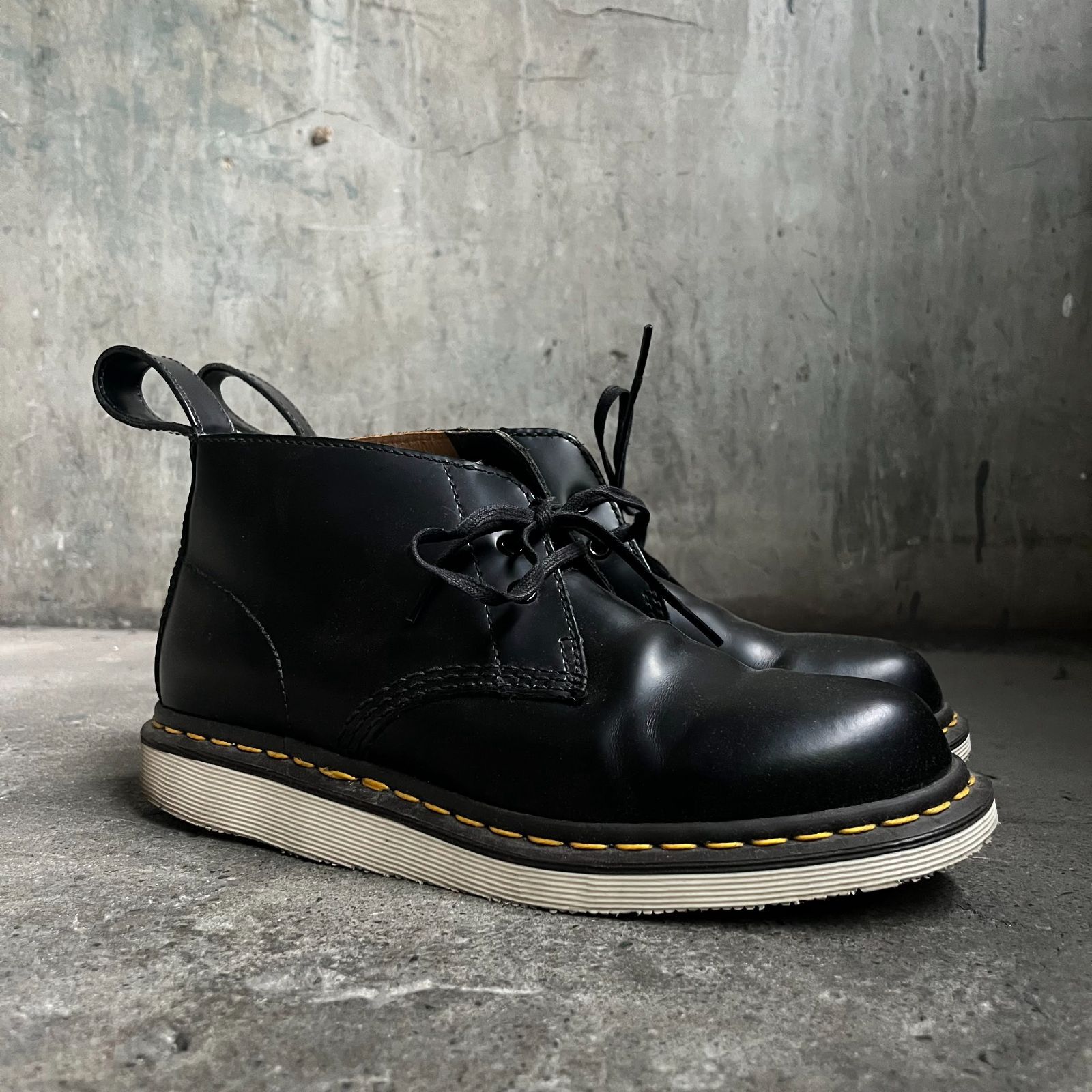 COMME des GARCONS HOMME DEUX × Dr.Martens 10aw MANTON 6.5 ブラック イングランド製 コムデギャルソンオムドゥ ドクターマーチン マントン チャッカブーツ