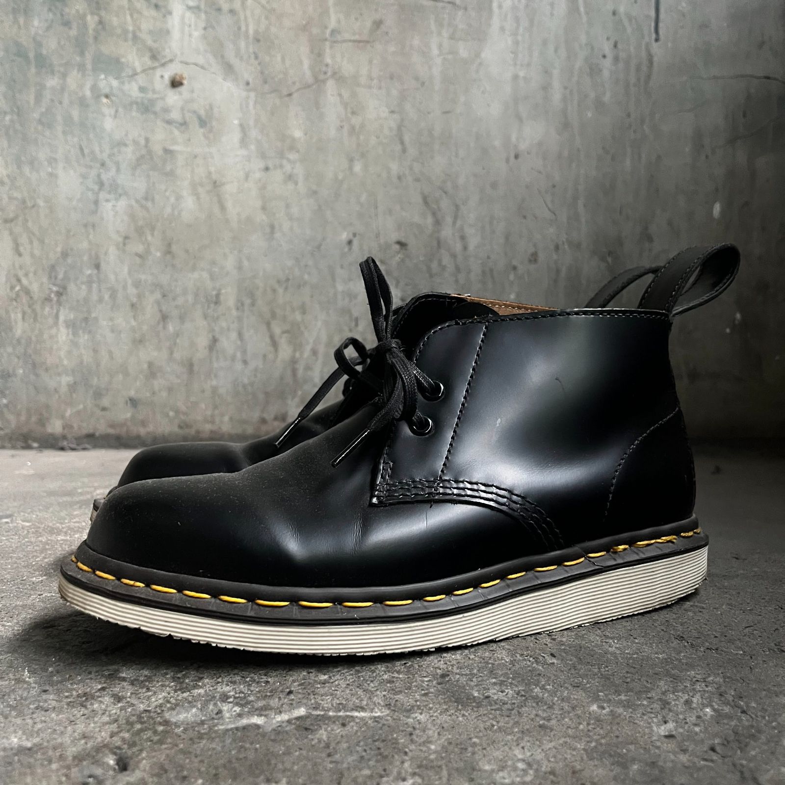COMME des GARCONS HOMME DEUX × Dr.Martens 10aw MANTON 6.5 ブラック イングランド製 コムデギャルソンオムドゥ ドクターマーチン マントン チャッカブーツ