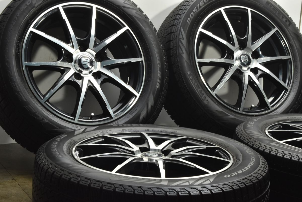 ノア セレナ等に ストレンジャー 16 in 6 5 J 53 PCD 114 3 ピレリ アイスゼロアシンメトリコ 205 60 R ヴォクシー プリウスα アクセラ