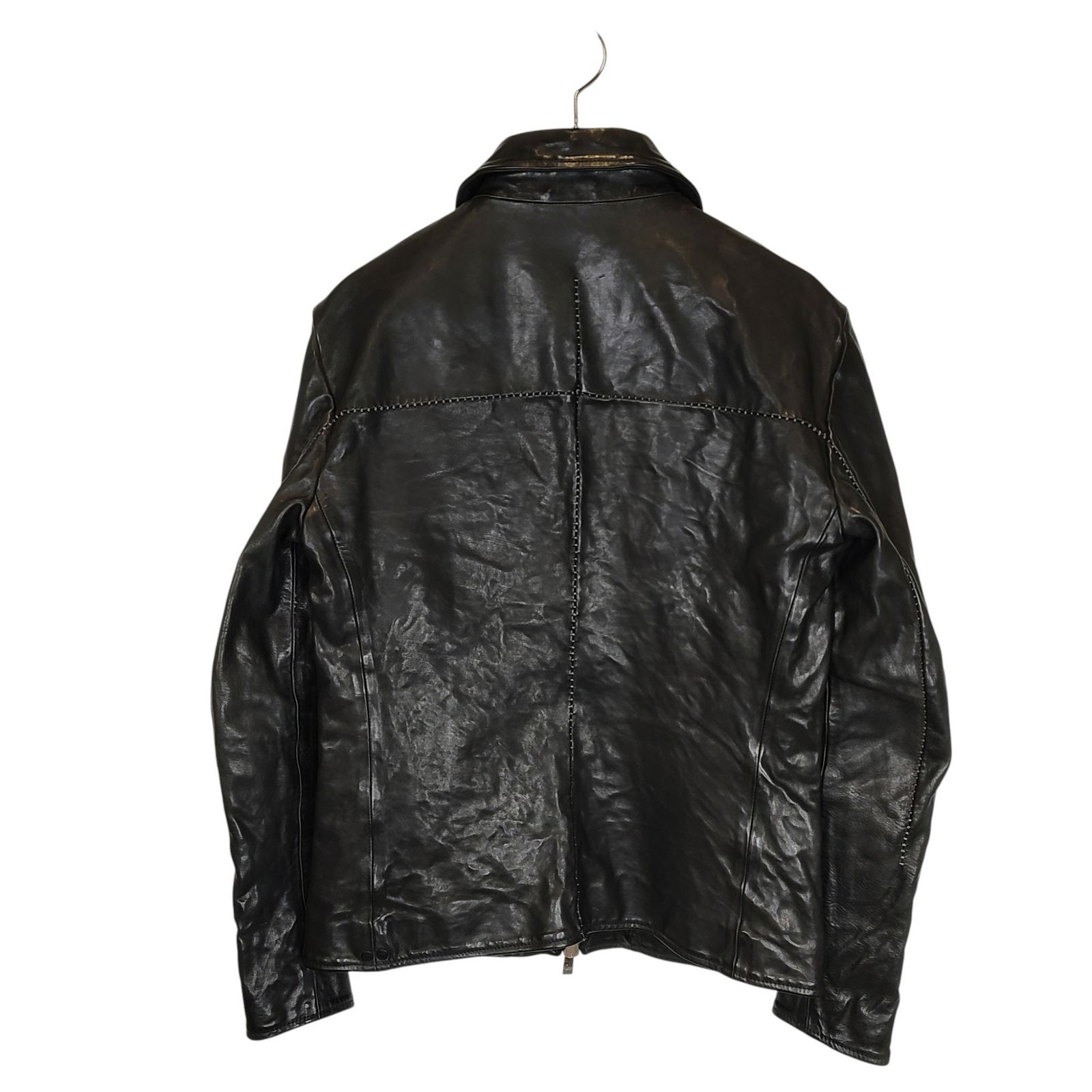 お値下げ！incarnation インカネーション レザージャケット incarnation インカネーション HORSE LEATHER SHIRT COLLAR ZIP