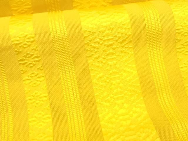 平和屋本店□極上 小紋師 藍田正雄 江戸小紋 九寸名古屋帯 紬地 霞文