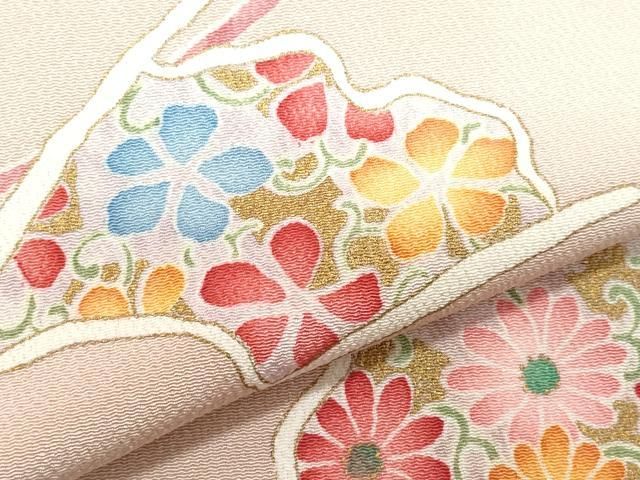 金彩 鬼しぼ縮緬