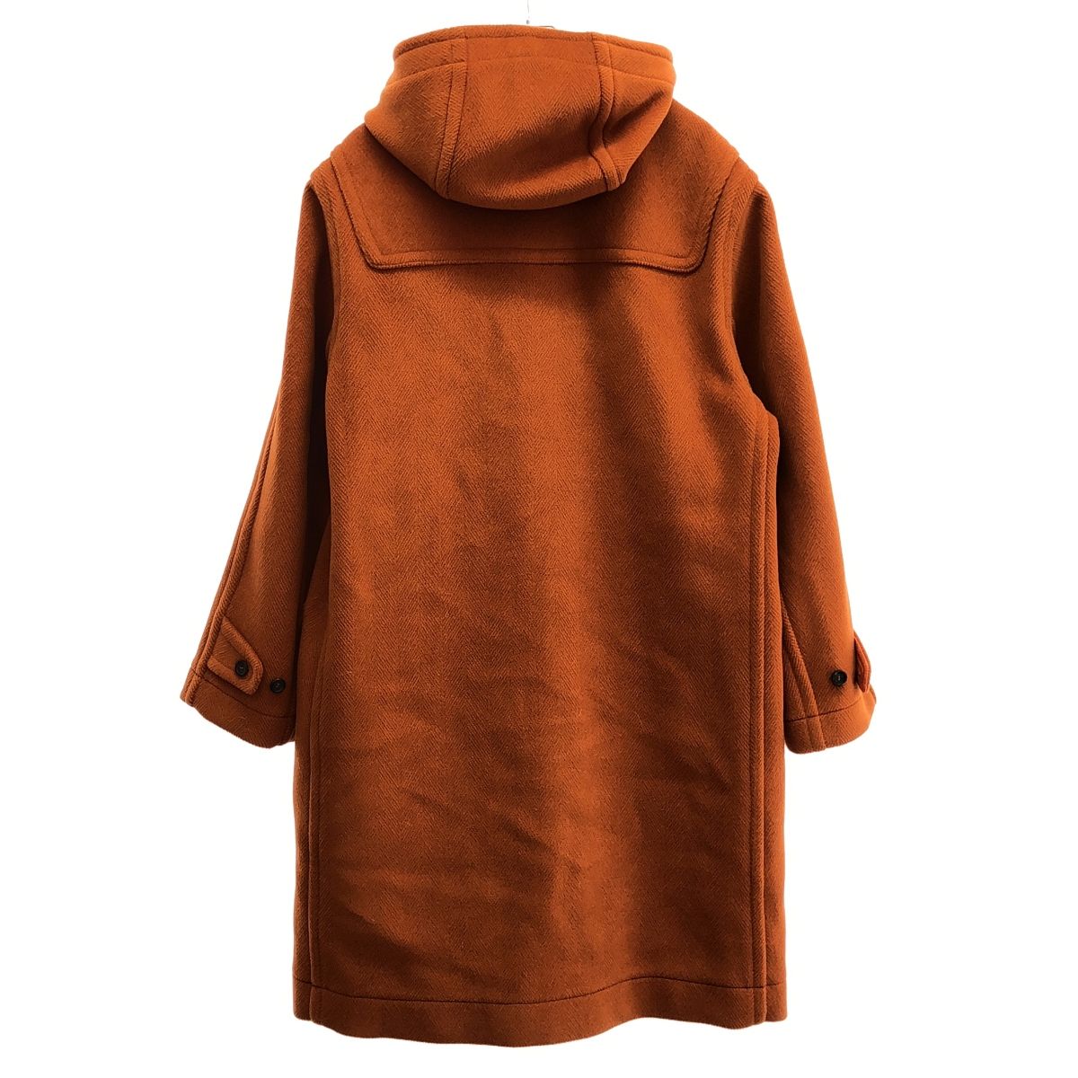INVERTERE インバーティア JOSHUA ELLIS Duffel Coat ウールヘリンボーンダッフルコート IV222BM25031 オレンジ 42
