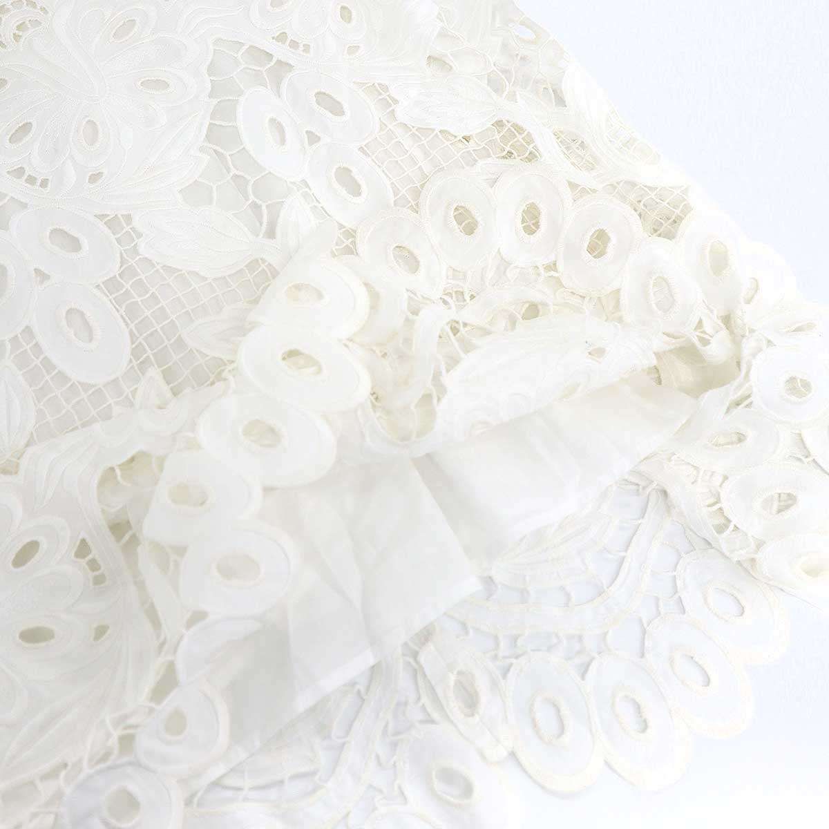 DOLCE&GABBANA ドルチェ＆ガッバーナ 22SS ノースリーブレースドレス