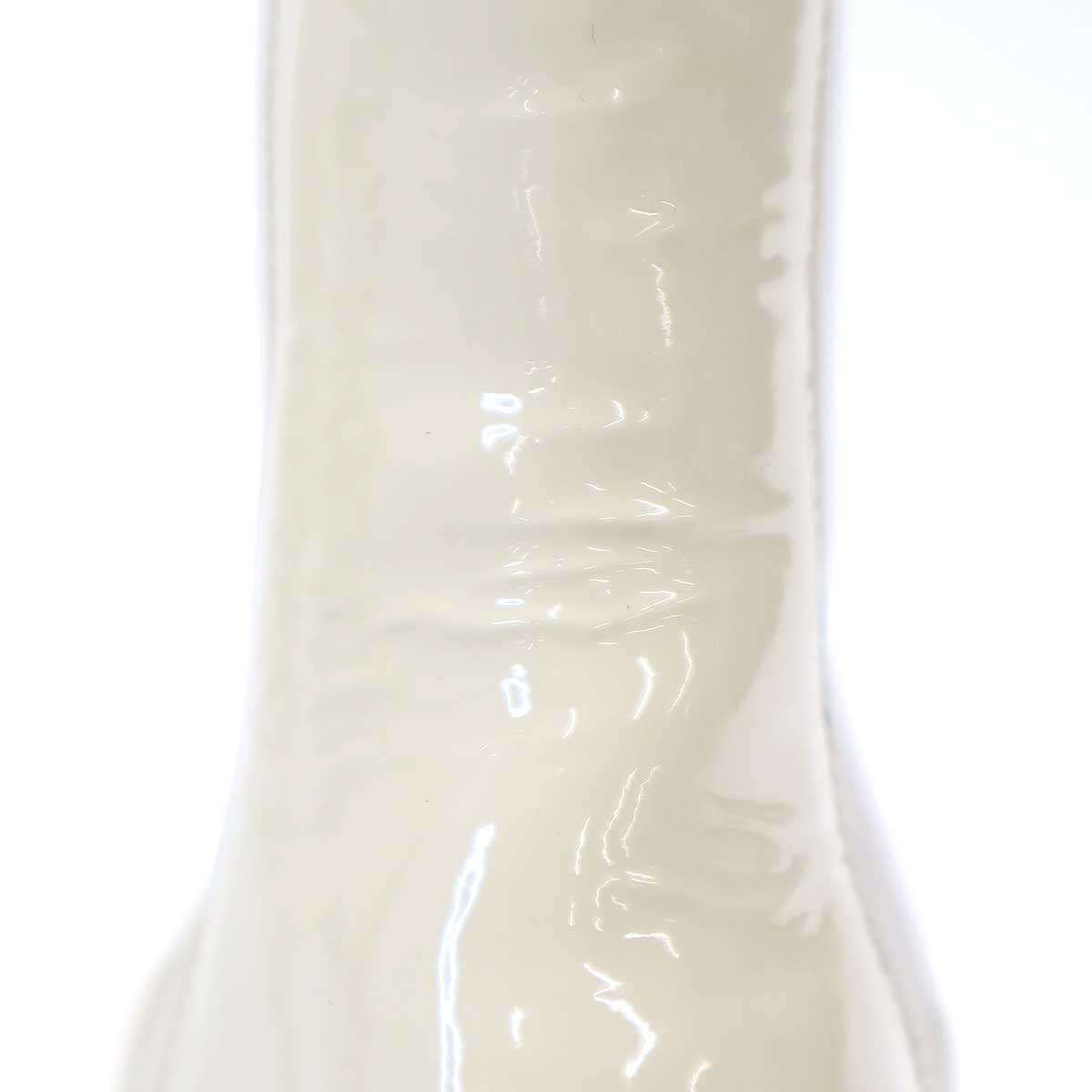 サイドゴアパテントレザーブーツ G