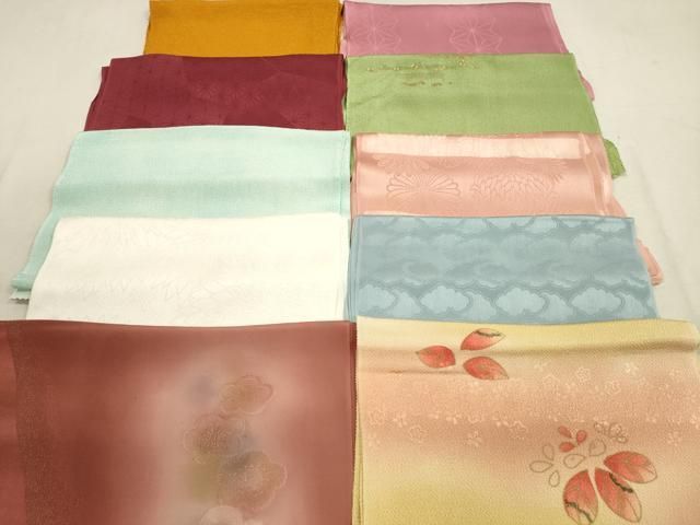 平和屋着物☆和装小物 帯揚げ10枚セット 正絹 逸品 DAAX2385g 平和屋2