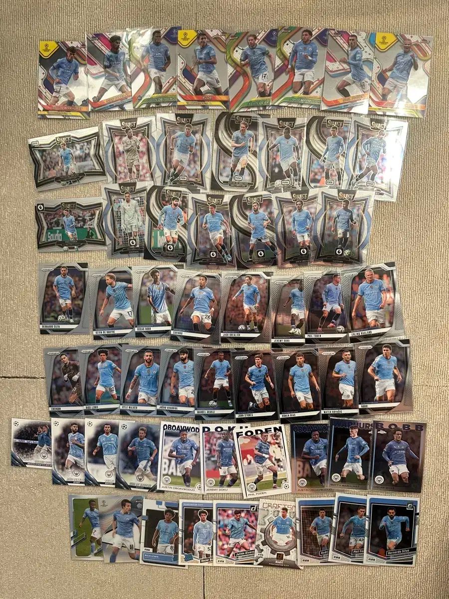 マンチェスターシティ サッカーカード まとめ 重複X