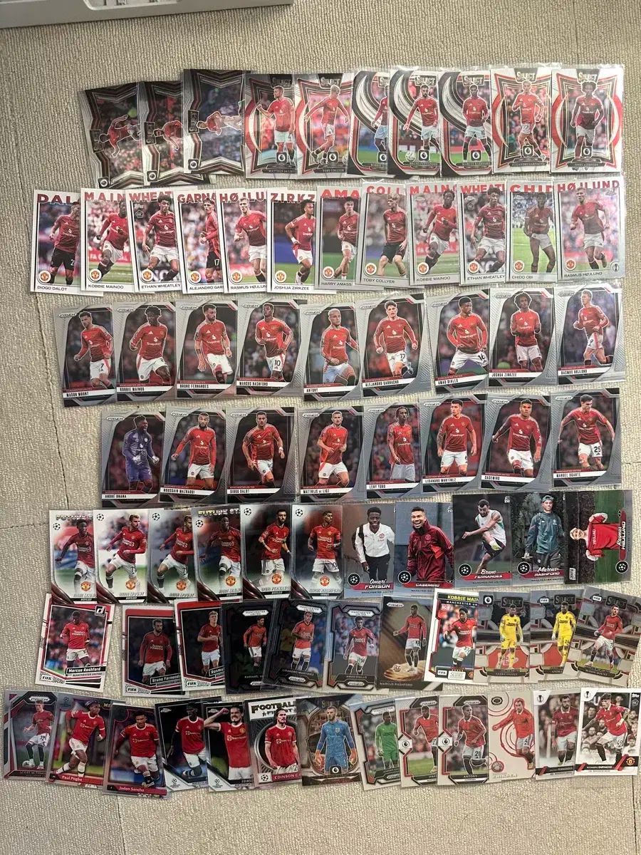 マンチェスター ユナイテッド サッカーカード まとめ 重複X