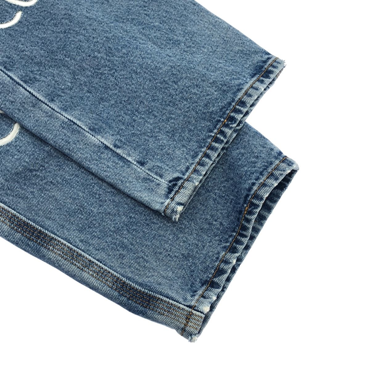 LOEWE ロエベ Anagram Cropped Jeans アナグラムダメージ クロップド