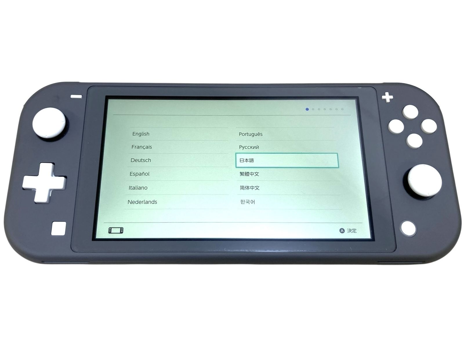 Nintendo Switch Lite HDH 001 グレー 本体のみ 外装 ニンテンドースイッチライト