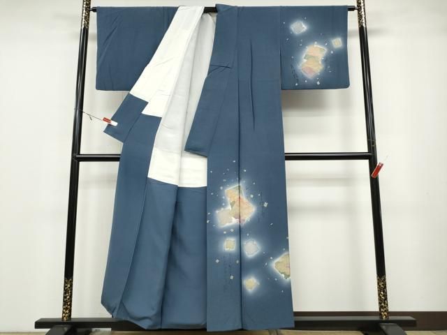 平和屋着物○友禅師・京の名工・伝統工芸士・樽本伊勢蔵 訪問着 破れ