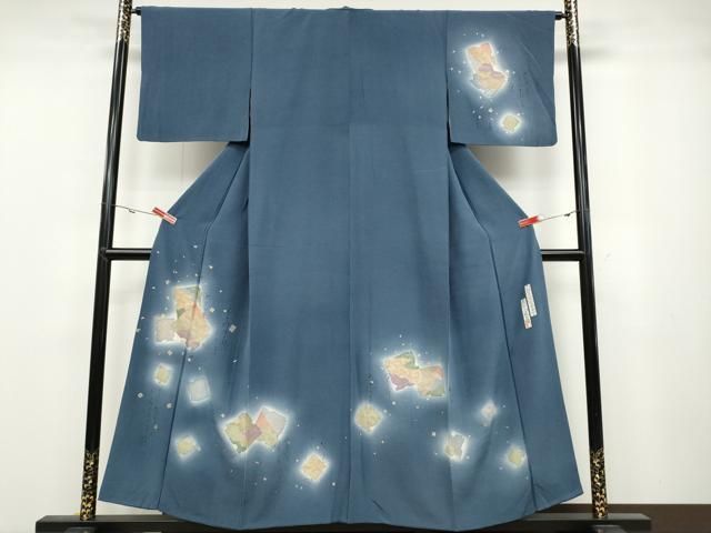 平和屋着物○友禅師・京の名工・伝統工芸士・樽本伊勢蔵 訪問着 破れ