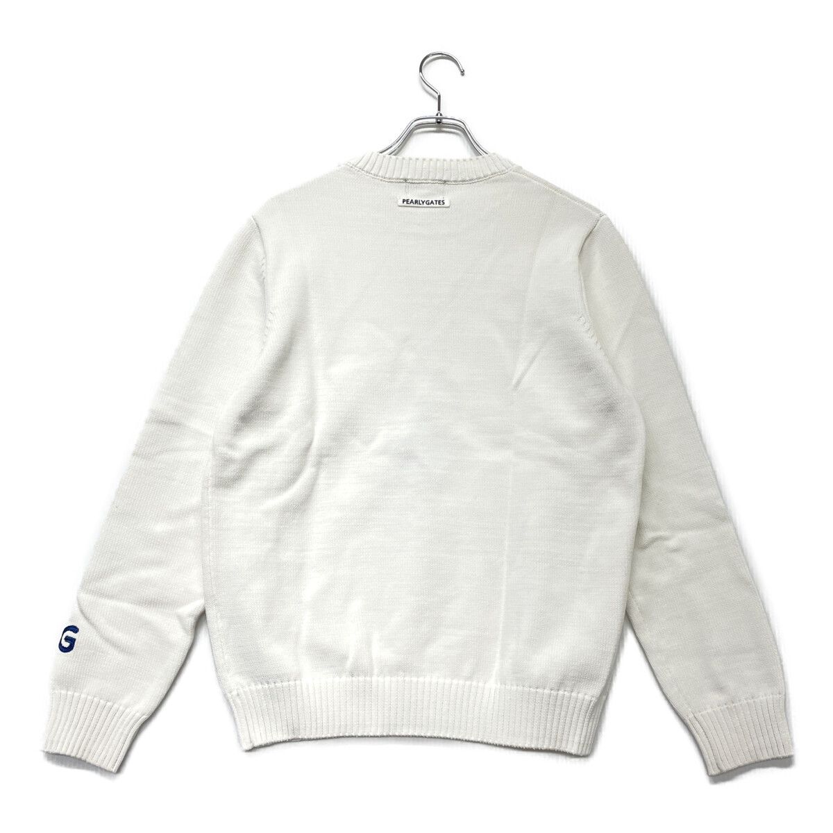メンズ パーリーゲイツ PEARLY 購入 GATES セーター 4(M) 白 ラビット