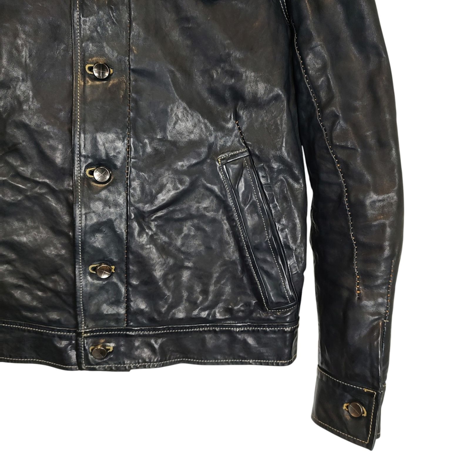 incarnation インカネーション 23SS Horse Leather Jean Jacket O/P