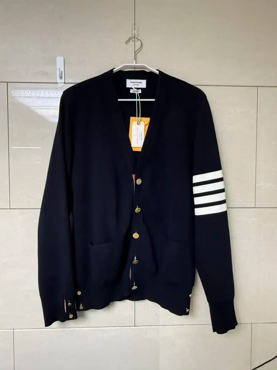 トムブラウン ミラノ スティッチ ゴールド装飾 カーディガン 4size フルセット