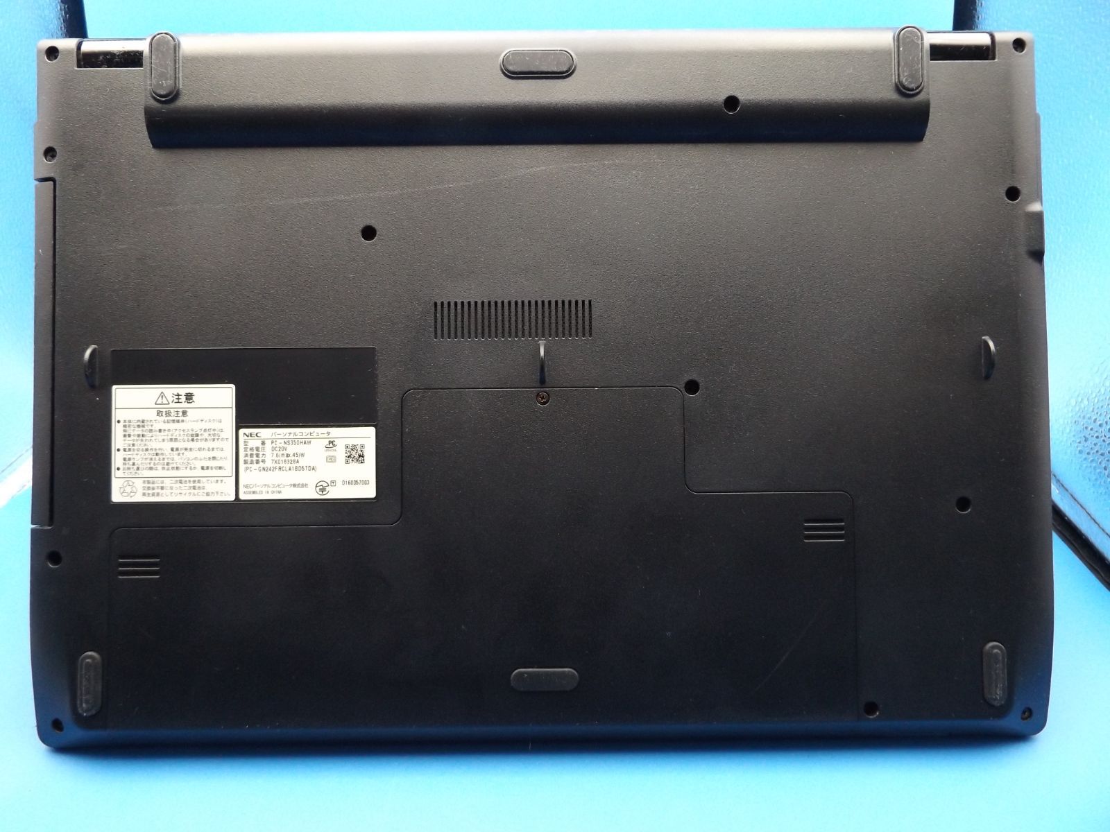 ジャンク】NEC LAVIE NS350H 第7世代 Core i3-7100U メモリ4GB Blu