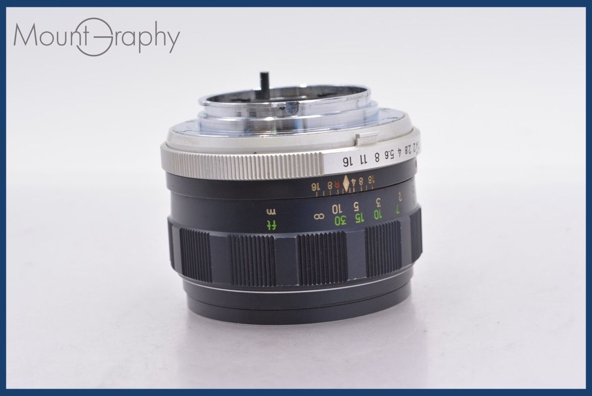 特別 ミノルタ MINOLTA MC ROKKOR-PF 58mm F1.4 前後キャップ-レンズフィルター付 同梱可 am1472