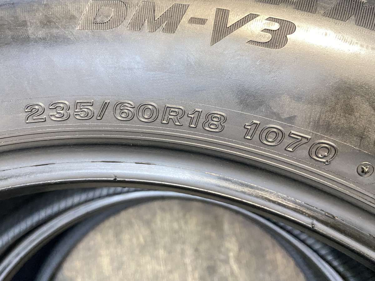  235 60 R 18 ブリヂストン ブリザック DM V 3 タイヤ スタッドレスタイヤ 2本セット w タイヤ タイヤ ホイール