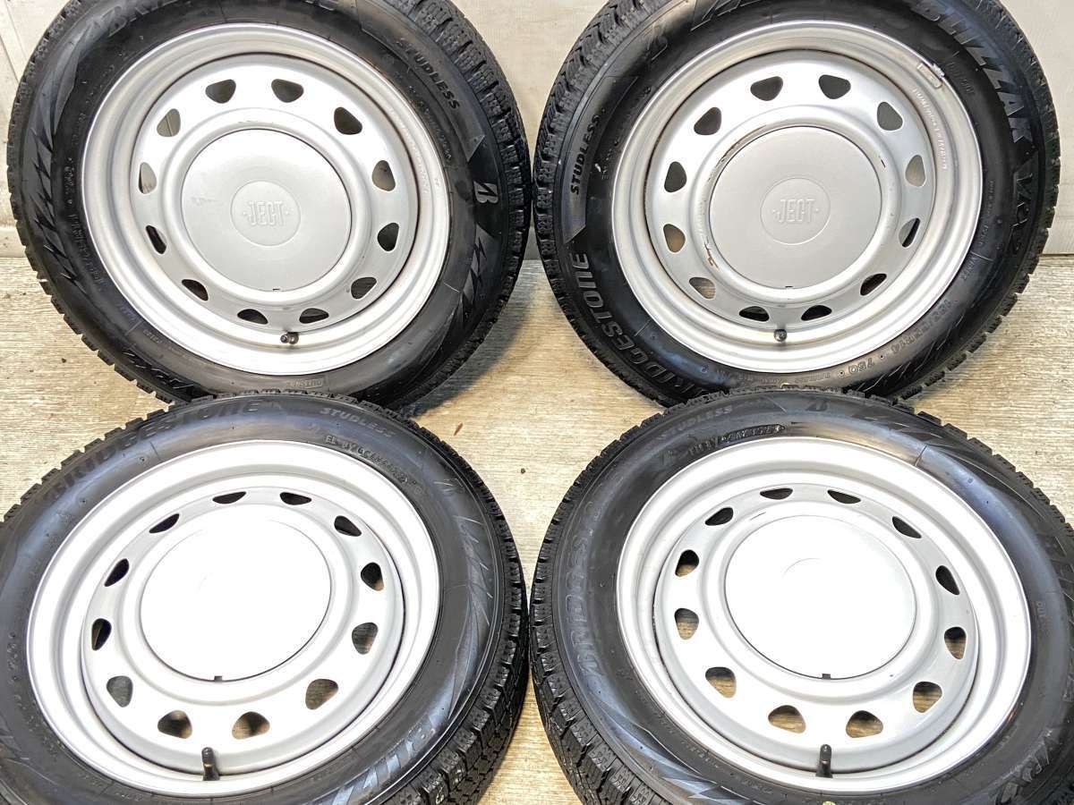 155 65 R 14 ブリヂストン ブリザック VRX 2 JECT MN x 4 5 100 114 3 4穴 タイヤ スタッドレスタイヤ ホイールセット 4本セット w