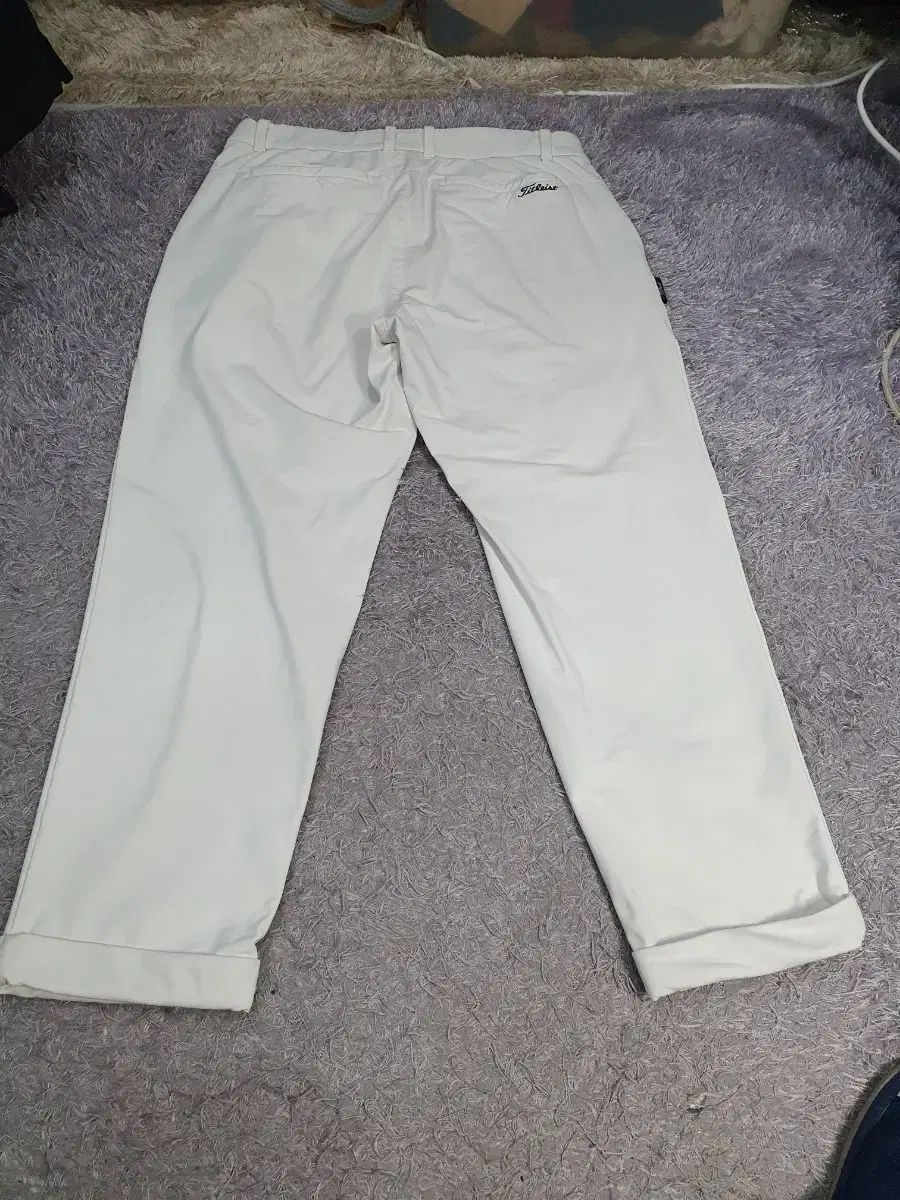 Titleist タイトリスト ズボン 起毛 パンツ 白 33