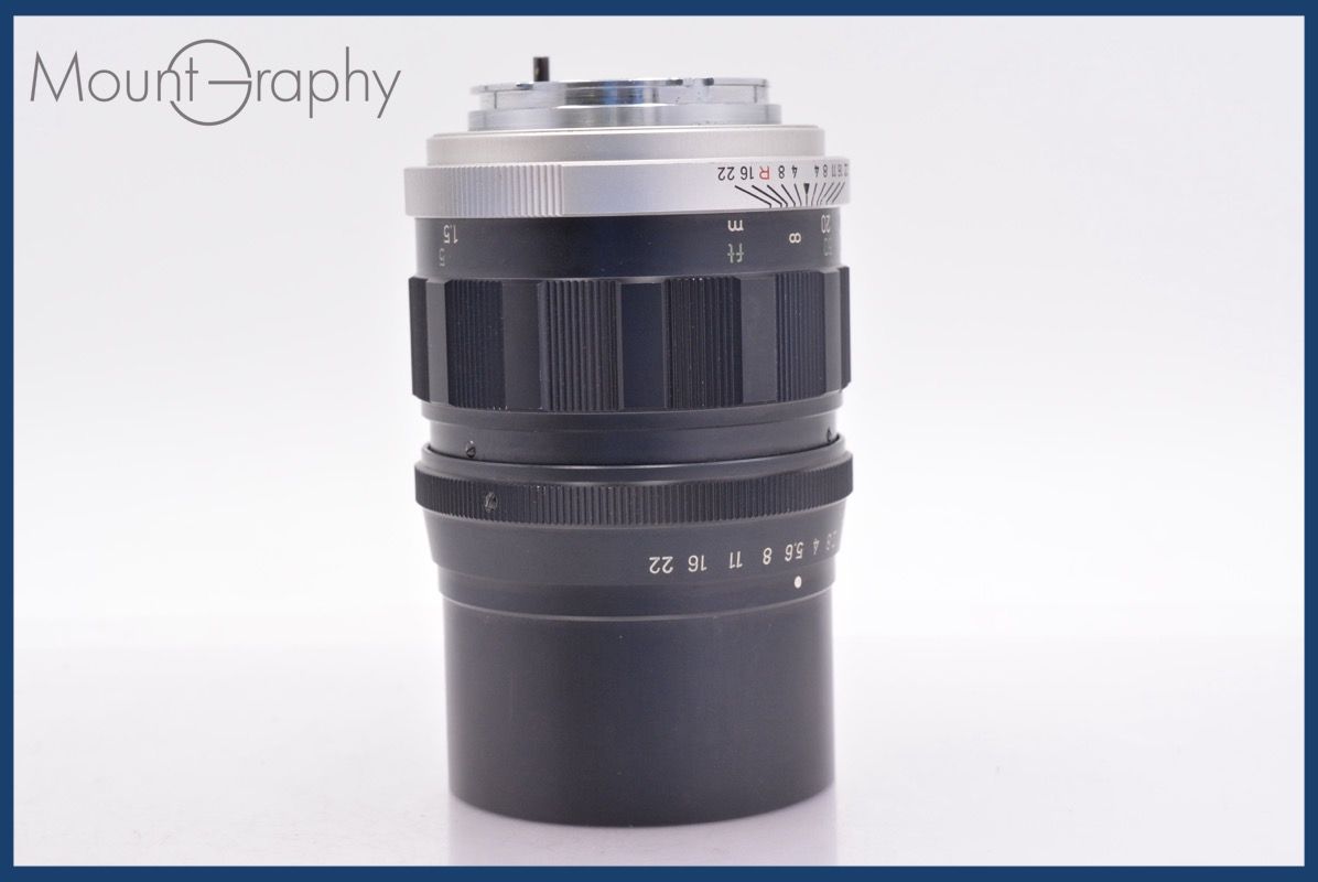 ミノルタ MINOLTA AUTO TELE ROKKOR-PF 135mm F2.8 前後キャップ-レンズフィルター付 完動 同梱可 am1482