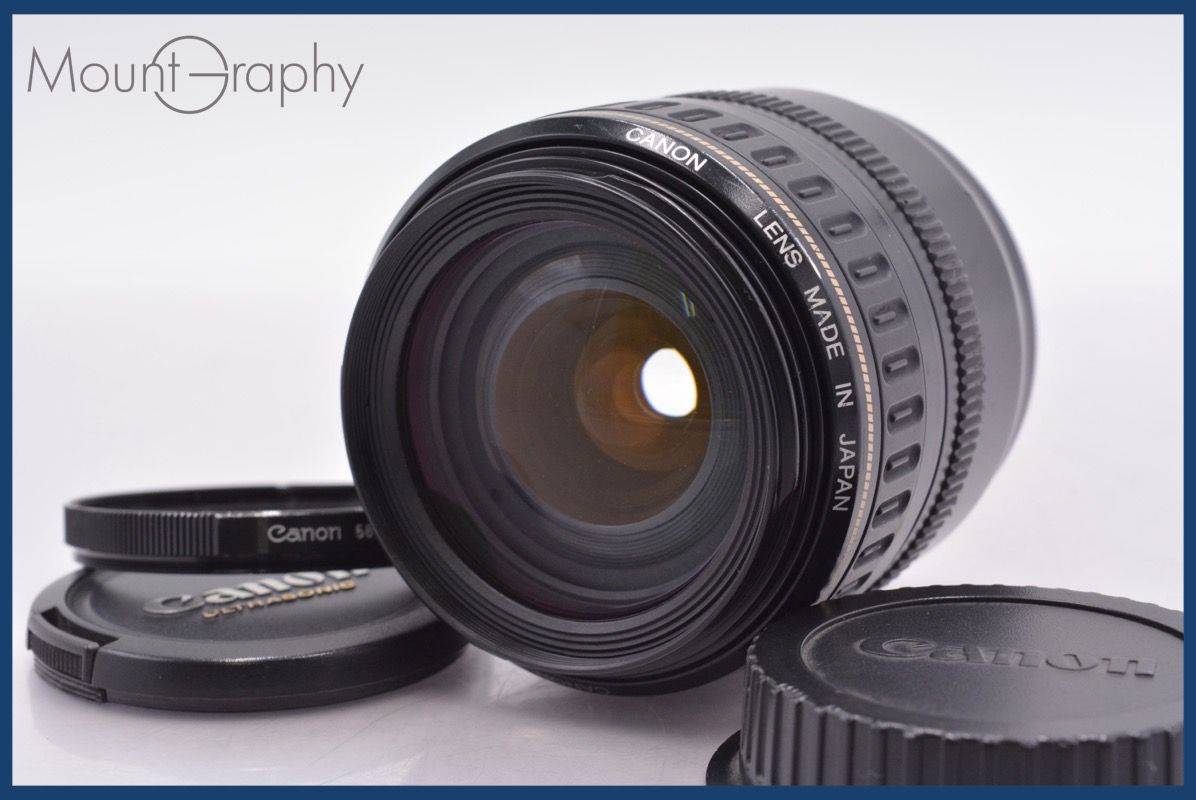 キヤノン Canon EF 28-105 mm F 3.5-4.5 USM 前後キャップ-レンズフィルター付 同梱可 am 1499