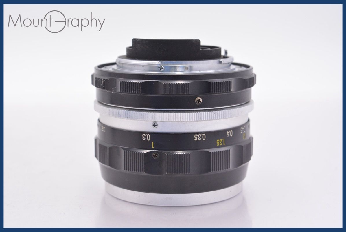 実用 ニコン Nikon NIKKOR-S Auto 35mm F2.8 非Ai 前後キャップ-レンズフィルター付 完動 同梱可 am1502