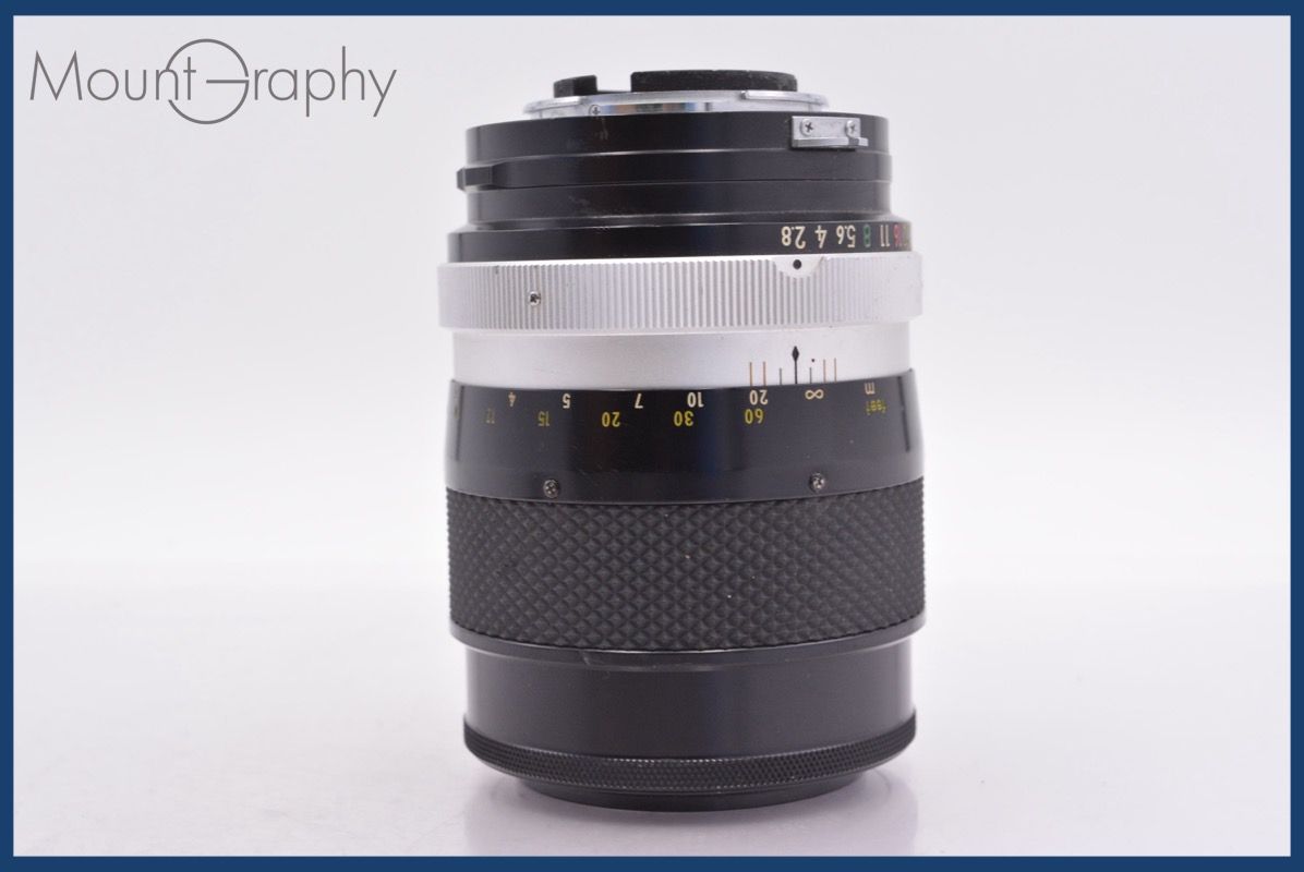 送料無料の商品多数！ ニコン Nikon NIKKOR-Q.C Auto 135mm F2.8 非Ai 前後キャップ-レンズフィルター付 完動 同梱可 am1503