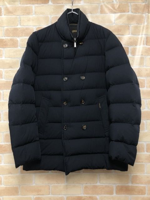 【中古】 MooRER ムーレー FLORIO-KN ナイロンストレッチ ダウン FLORIO-KN ネイビー 50 111440220