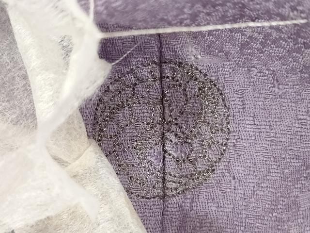 上質な色無地 鳩羽色