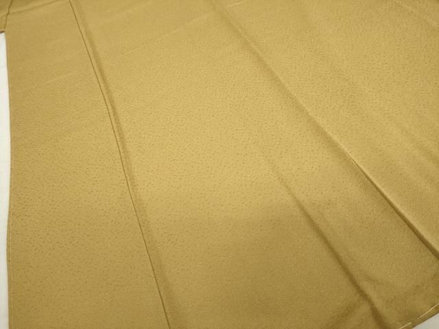 平和屋着物●世界的友禅作家　千地泰弘　色無地　桑茶色　正絹　逸品　AABD4376ck 平和屋着物○世界的友禅作家 千地泰弘 色無地 桑茶色 正絹 逸品