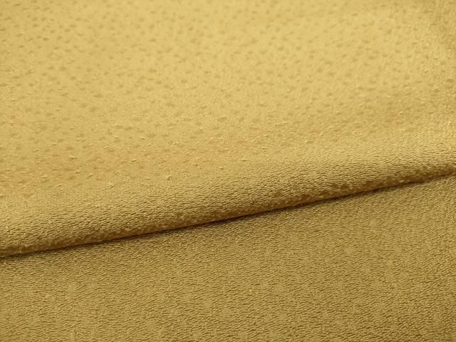 平和屋着物●世界的友禅作家　千地泰弘　色無地　桑茶色　正絹　逸品　AABD4376ck 平和屋着物○世界的友禅作家 千地泰弘 色無地 桑茶色 正絹 逸品