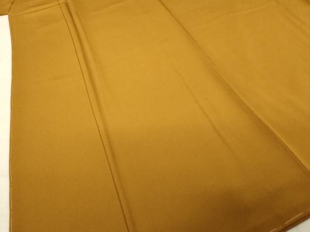  平和屋着物 ファッションデザイナー 花井幸子 色無地 灰茶色 正絹 ck 色無地 着物