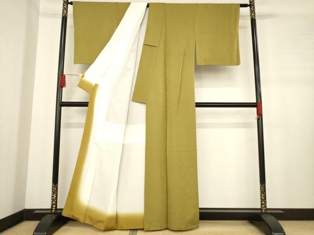 上質な色無地 作家物