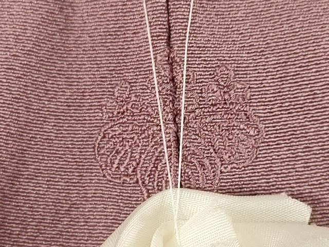  平和屋着物 上質な色無地 鴇浅葱色 ロング丈 正絹 ck 色無地 着物