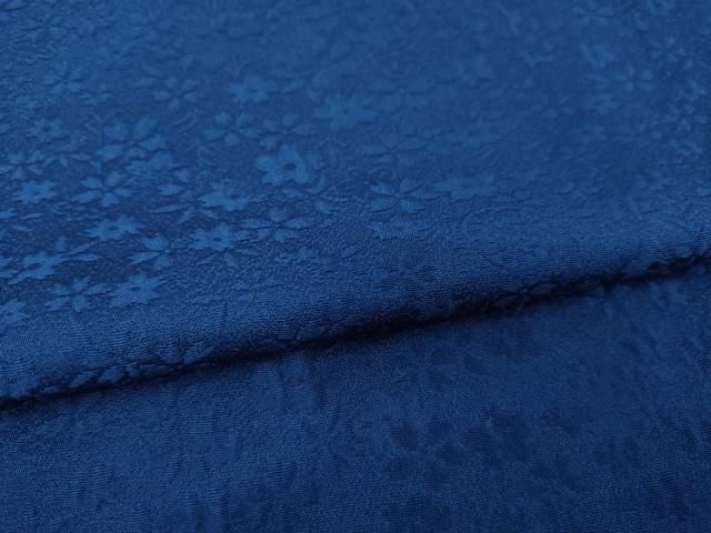 霊芝草木染 小花地紋