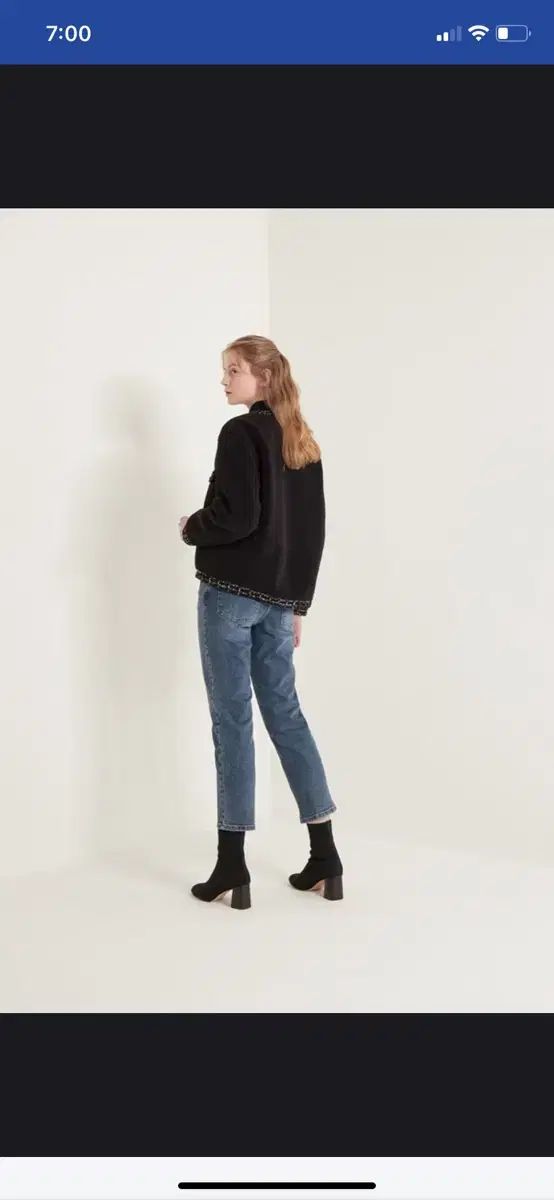 SJSJエスジェイエスジェイ ツイード 덤블 ジャケット