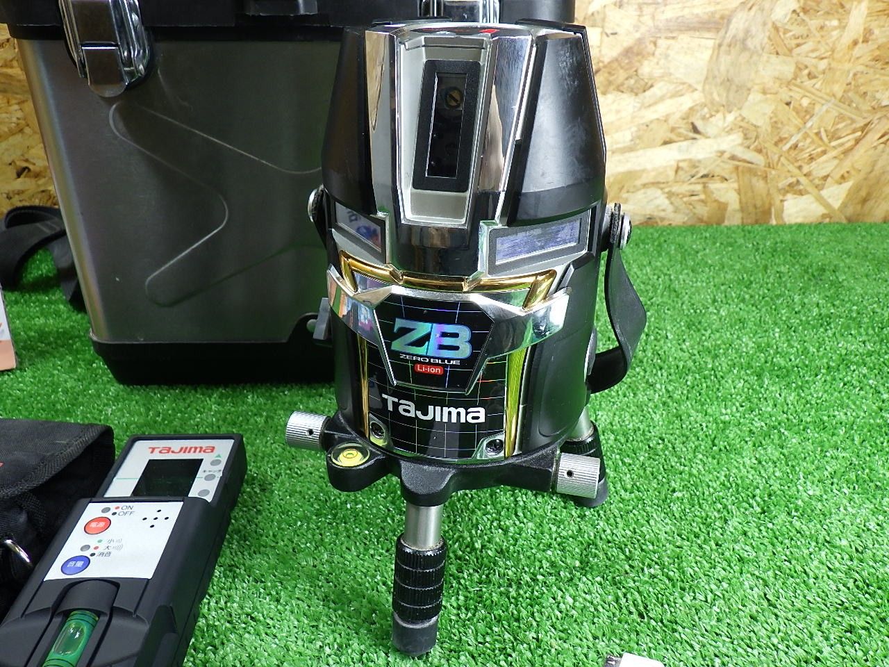 未校正の品 タジマ レーザー墨出し器 ゼロブルー ZEROBL-KJC 受光器 アダプター ケース 現状お渡し