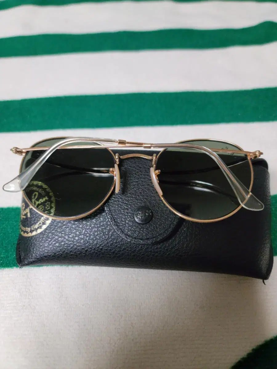 Ray-Ban レイバン 둥근 丸い サングラス GOLD ゴールド フレーム