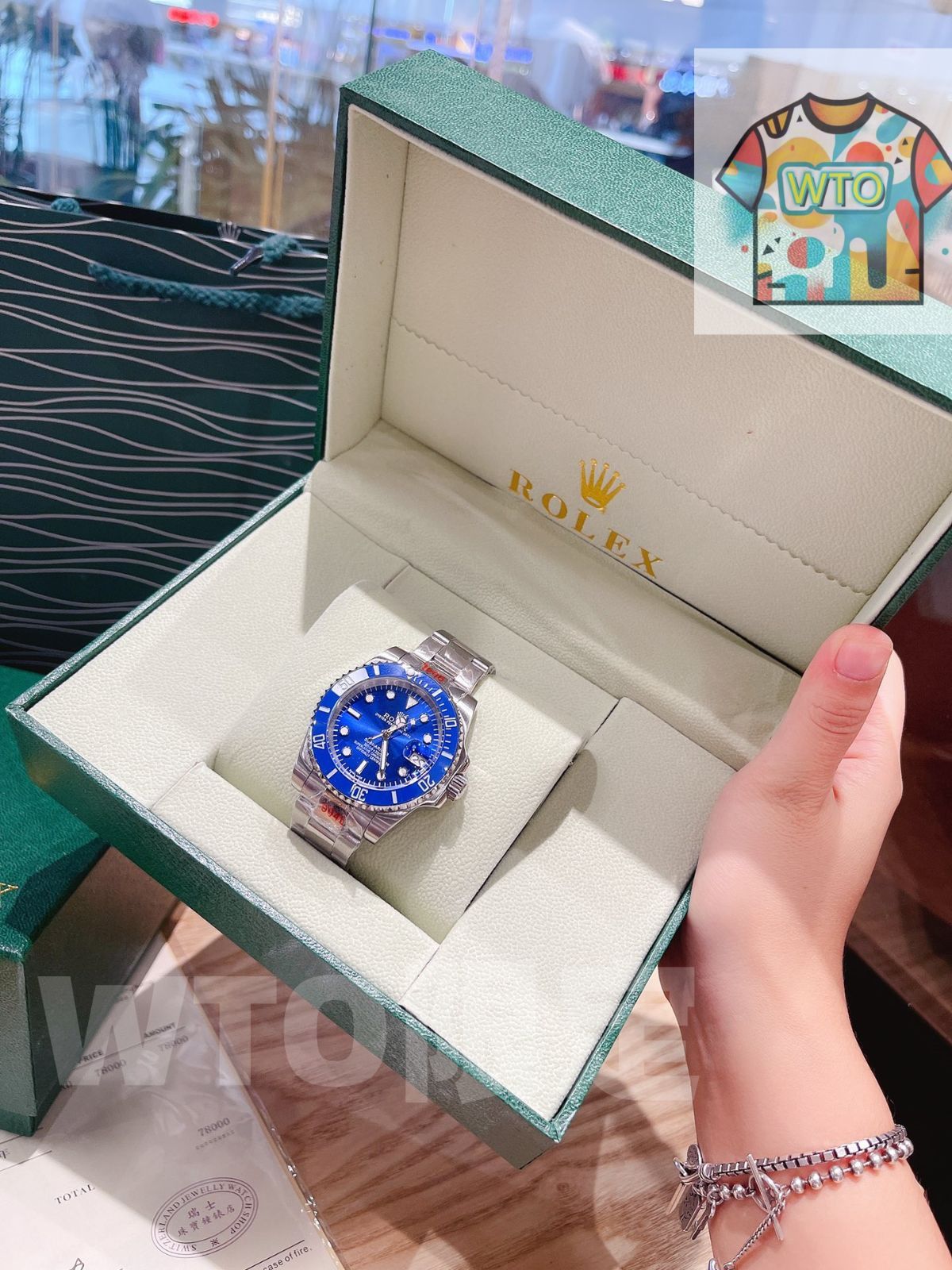 今日 ROLEX ウォーターゴースト腕時計-WTO店名をご ください