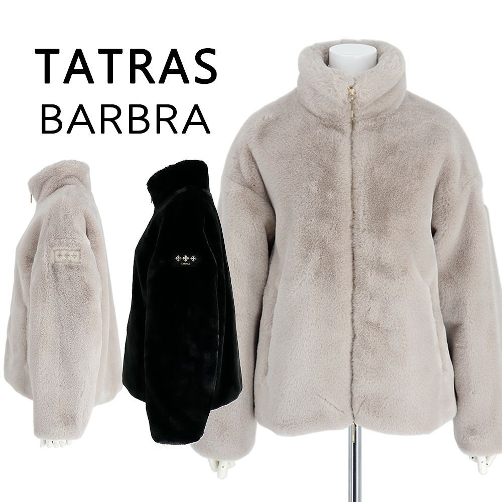 未使用級✨タトラス BARBRA バルブラ ボアブルゾン ベージュ サイズ01