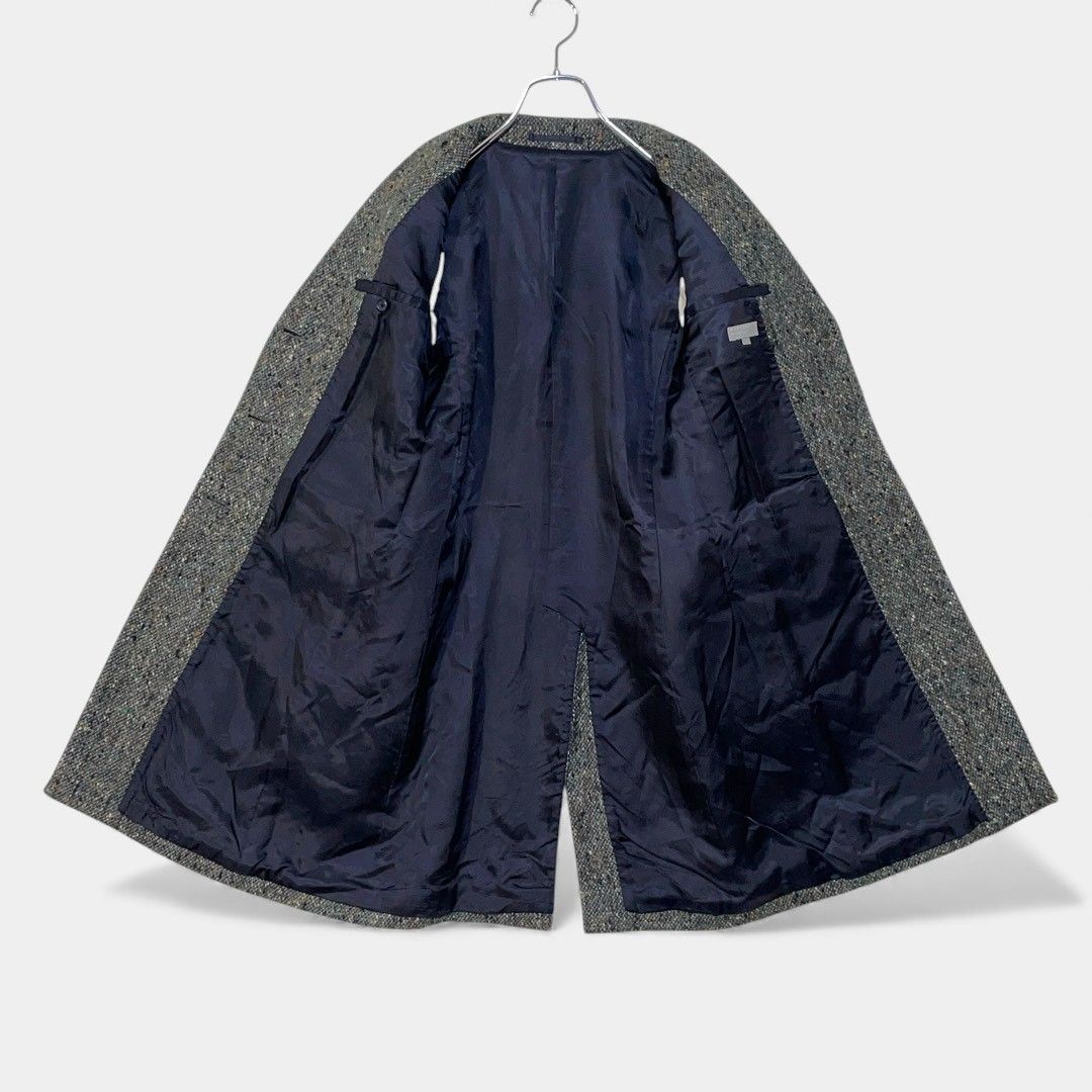 マーガレットハウエル グレー ツイード チェスターコート - メルカリ