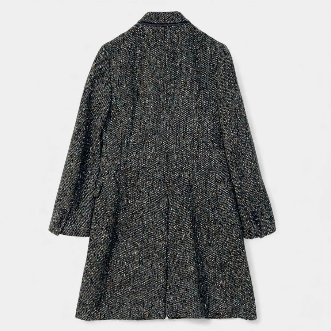 マーガレットハウエル グレー ツイード チェスターコート - メルカリ