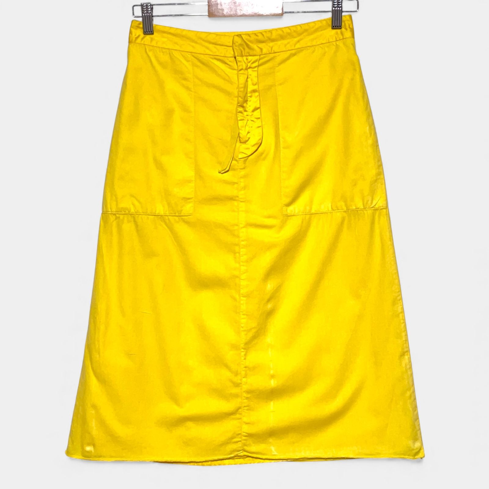 マルタンマルジェラ イエロー ロングスカート ここのえ期 台形